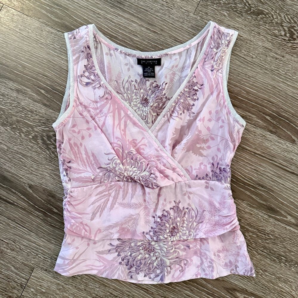 The Limited Vintage Silk Blouse